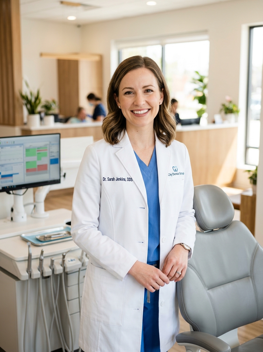 Dentist Consulting Patient