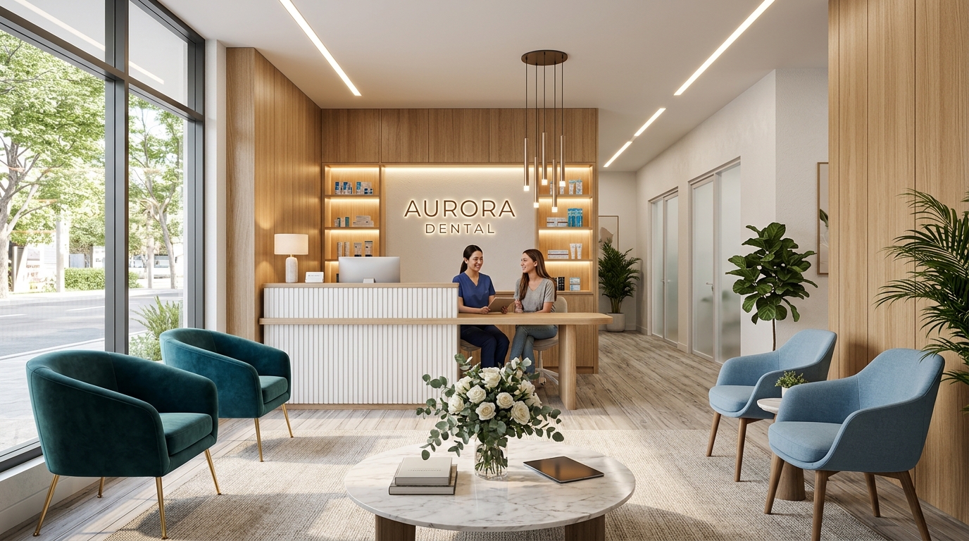 Modern Dental Clinic Lobby